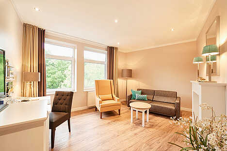 Wohnbereichbeispiel Suite im Hotel Munte am Stadtwald - Bremen