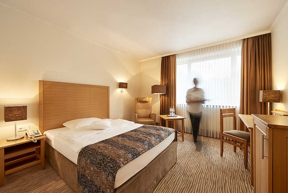 Einfach-gut-Zimmer-Beispiel - Budgetzimmer - im Hotel Munte am Stadtwald - Bremen