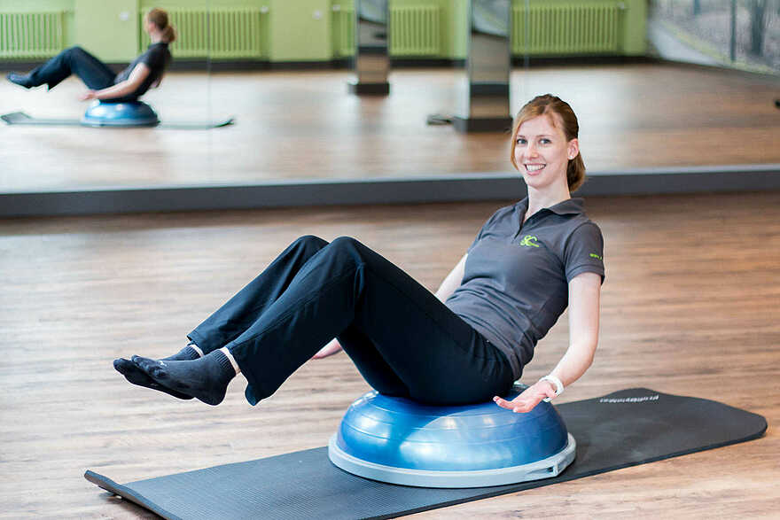 Personaltrainerin Sina Cordsen im fitalis - Hotel Munte am Stadtwald in Bremen